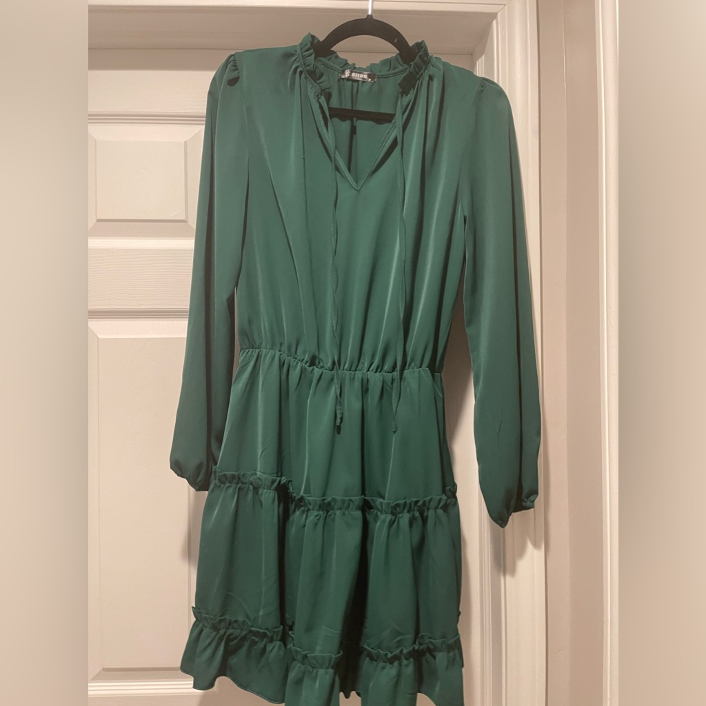 Btfbm Green Green Dress